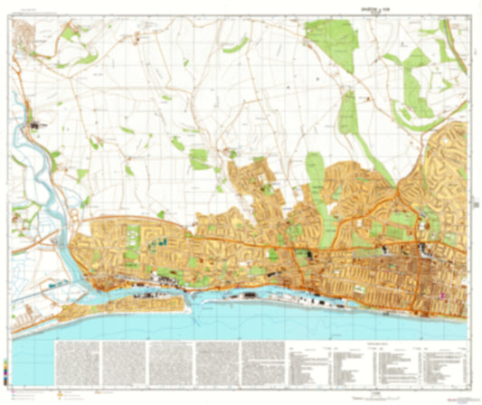 Brighton, Hove 1 (UK) - Soviet Military City Plans