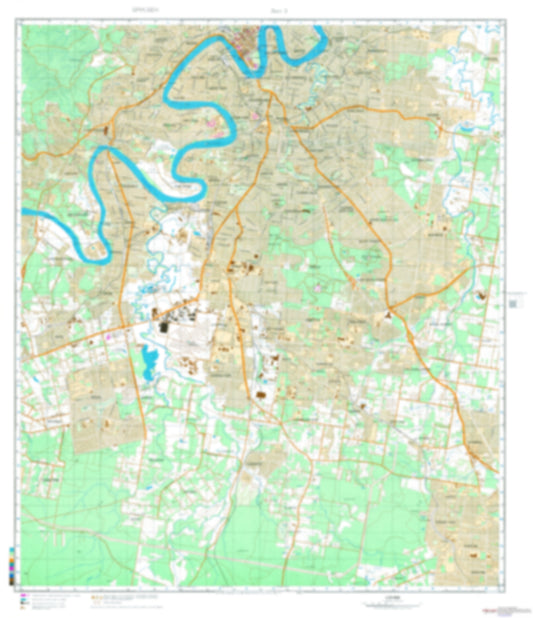 Brisbane 3 (Australia) - Soviet Military City Plans