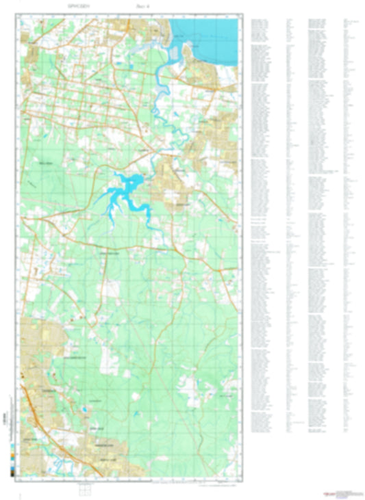 Brisbane 4 (Australia) - Soviet Military City Plans