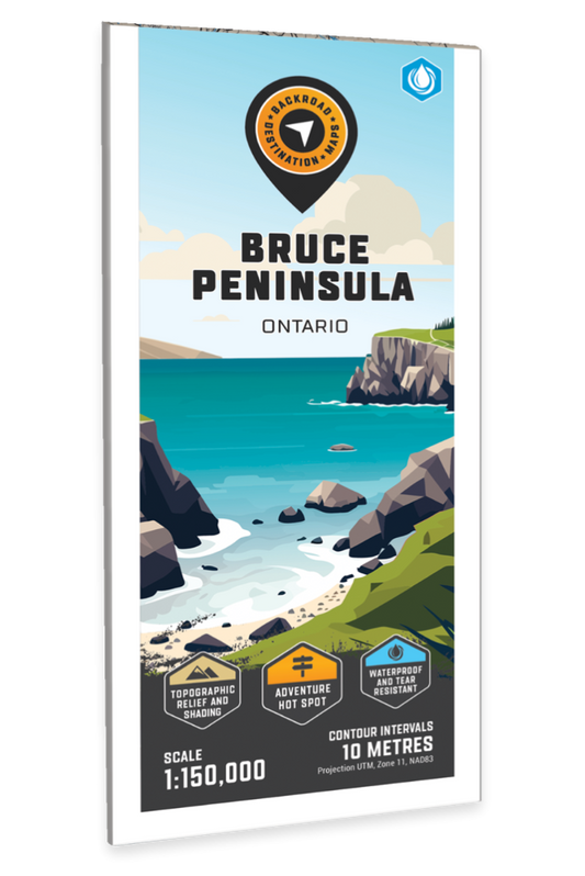 Bruce Peninsula Adventure Topographic Map