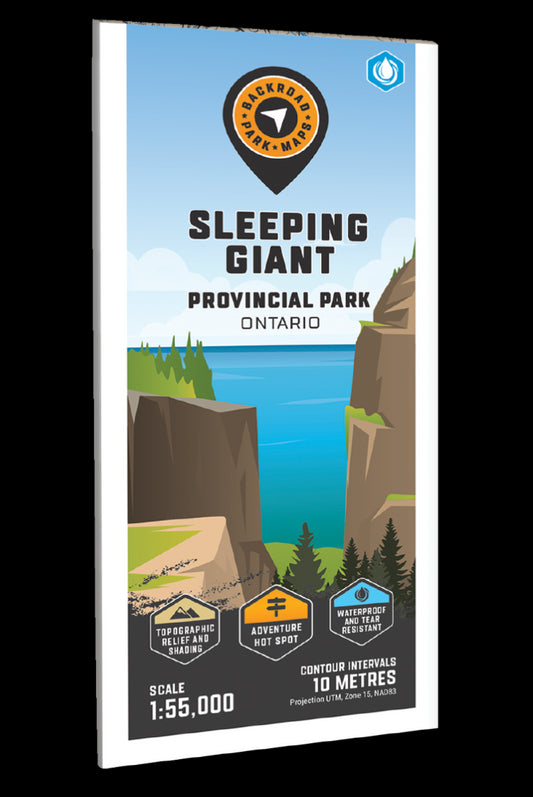 Sleeping Giant Provincial Park Adventure Topographic Map