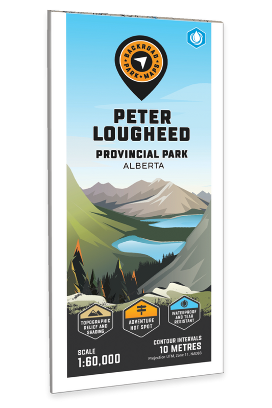 Peter Lougheed Provincial Park Adventure Topographic Map