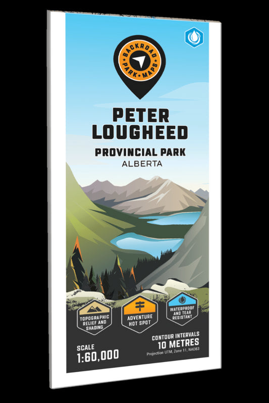 Peter Lougheed Provincial Park Adventure Topographic Map