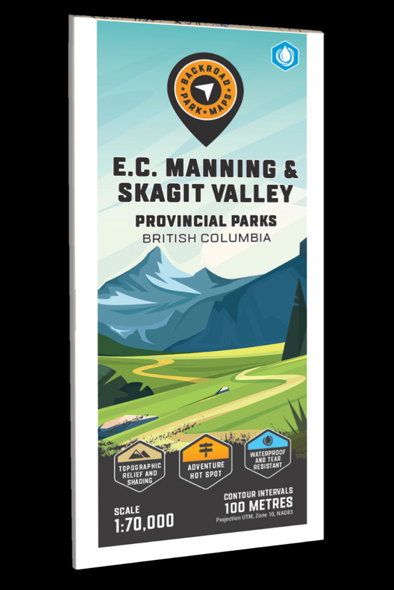 EC Manning & Skagit Valley Provincial Parks Adventure Topographic Map