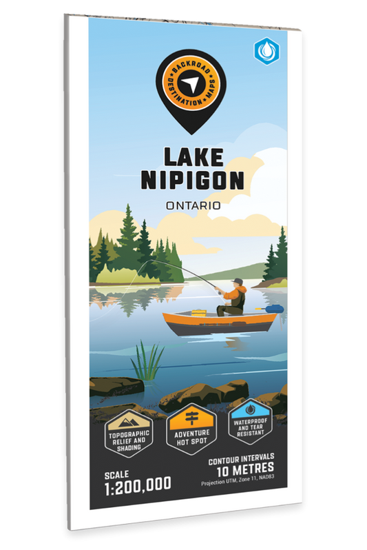 Lake Nipigon Adventure Topographic Map
