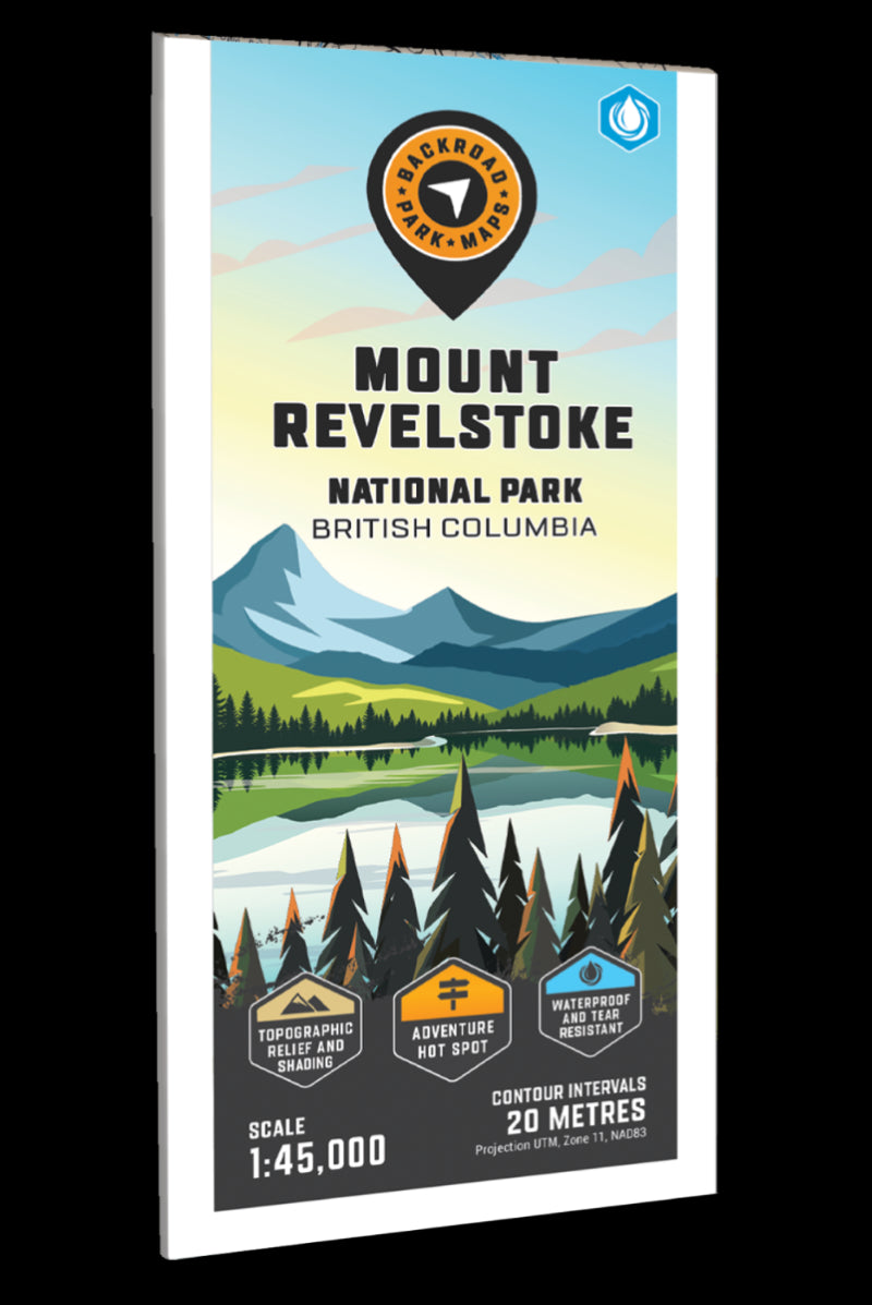 Mount Revelstoke National Park Adventure Topographic Map