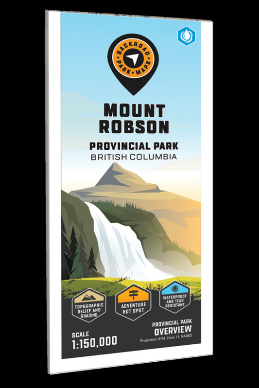 Mount Robson Provincial Park Adventure Topographic Map