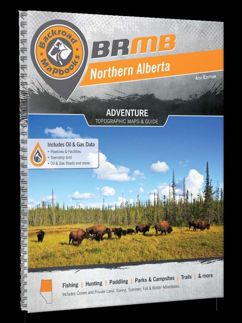 Northern Alberta AB MapBook