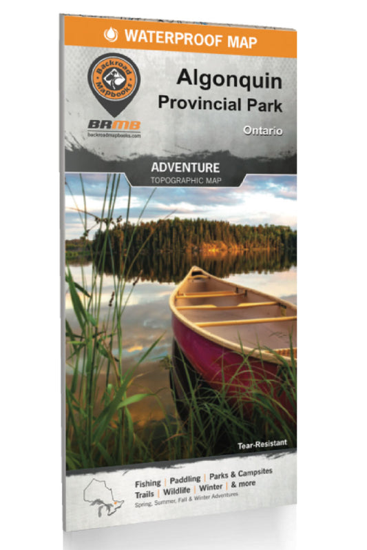 Algonquin Provincial Park Recreation Map