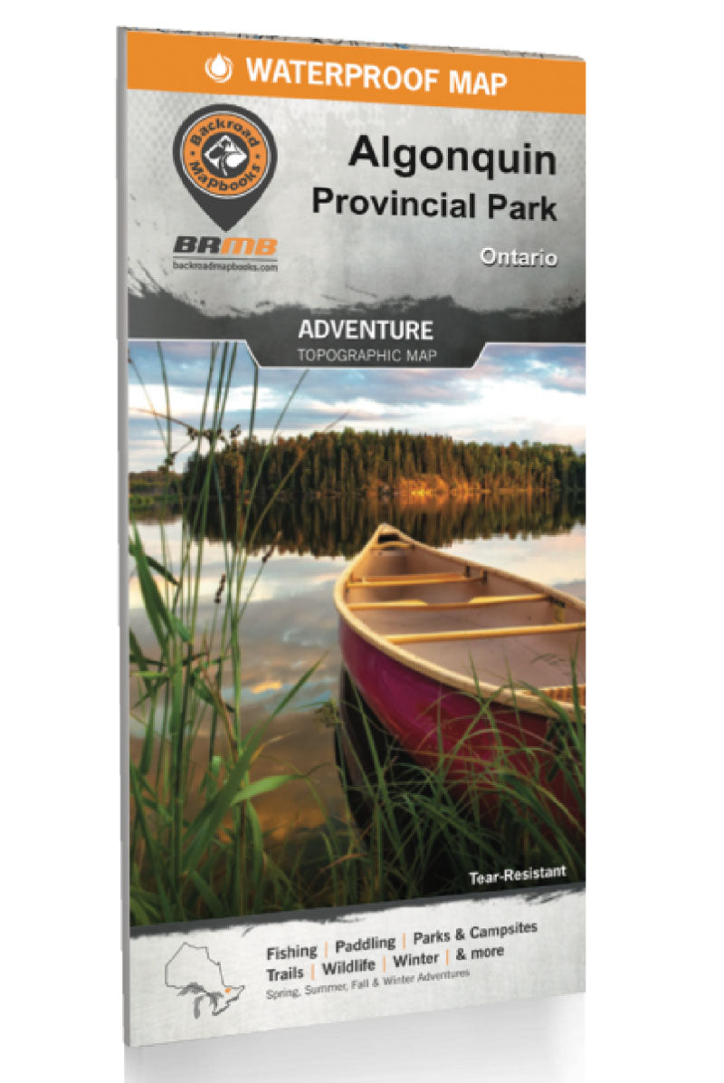 Algonquin Provincial Park Recreation Map