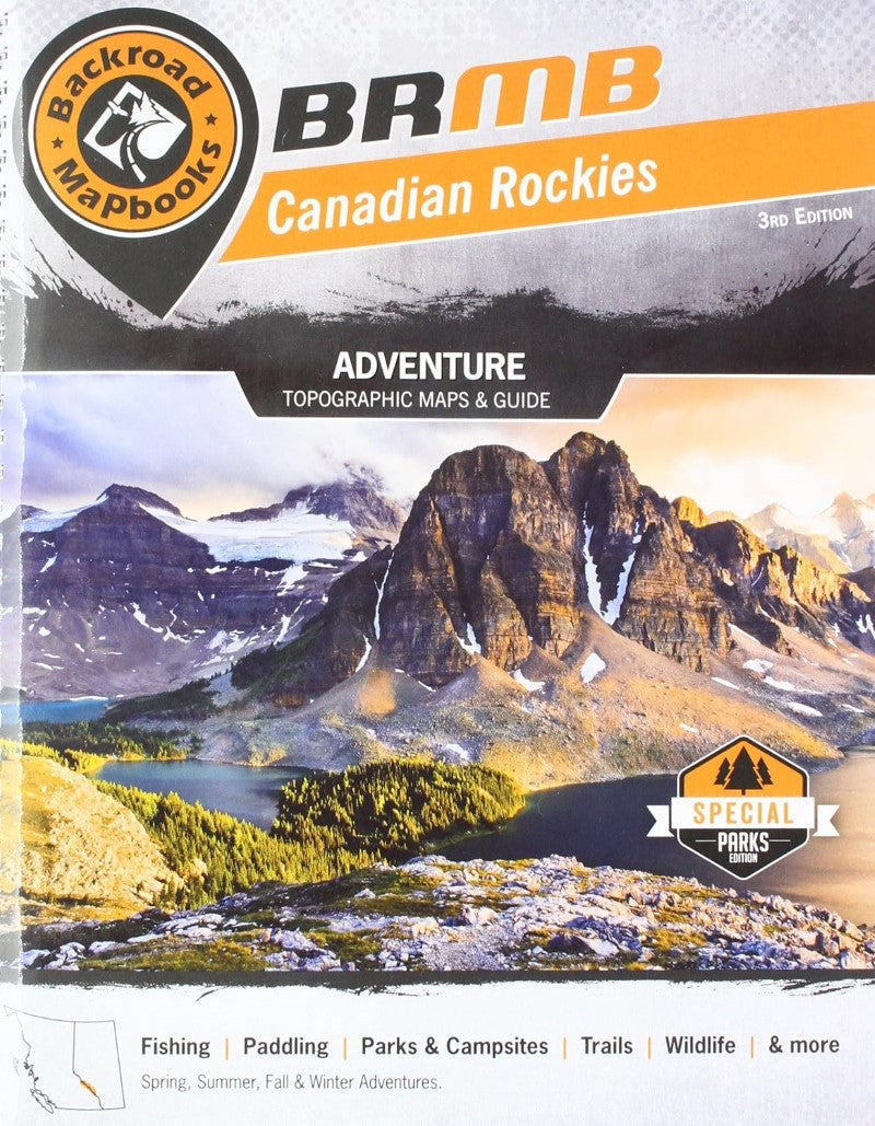 Canadian Rockies BC AB MapBook