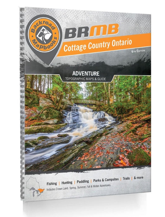 Cottage Country Ontario Backroad Mapbook