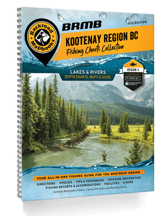 Kootenay Region BC Fishing Mapbook