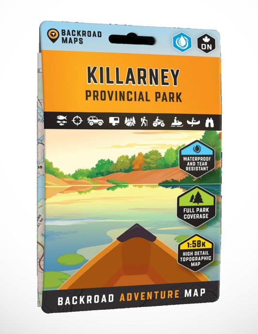 Killarney Provincial Park Ontario - Park Map