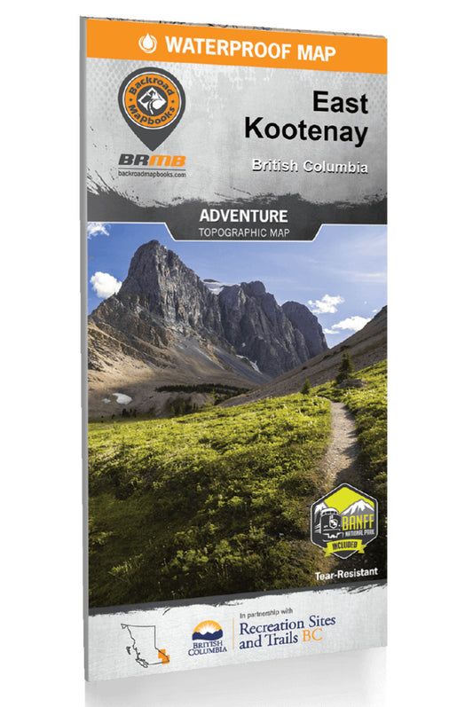 East Kootenay BC Recreation Map