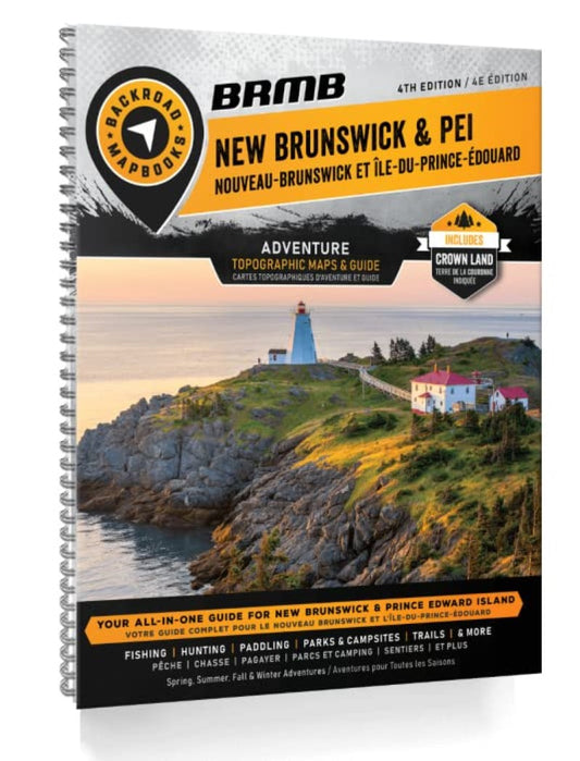 New Brunswick and PEI Backroad Mapbook