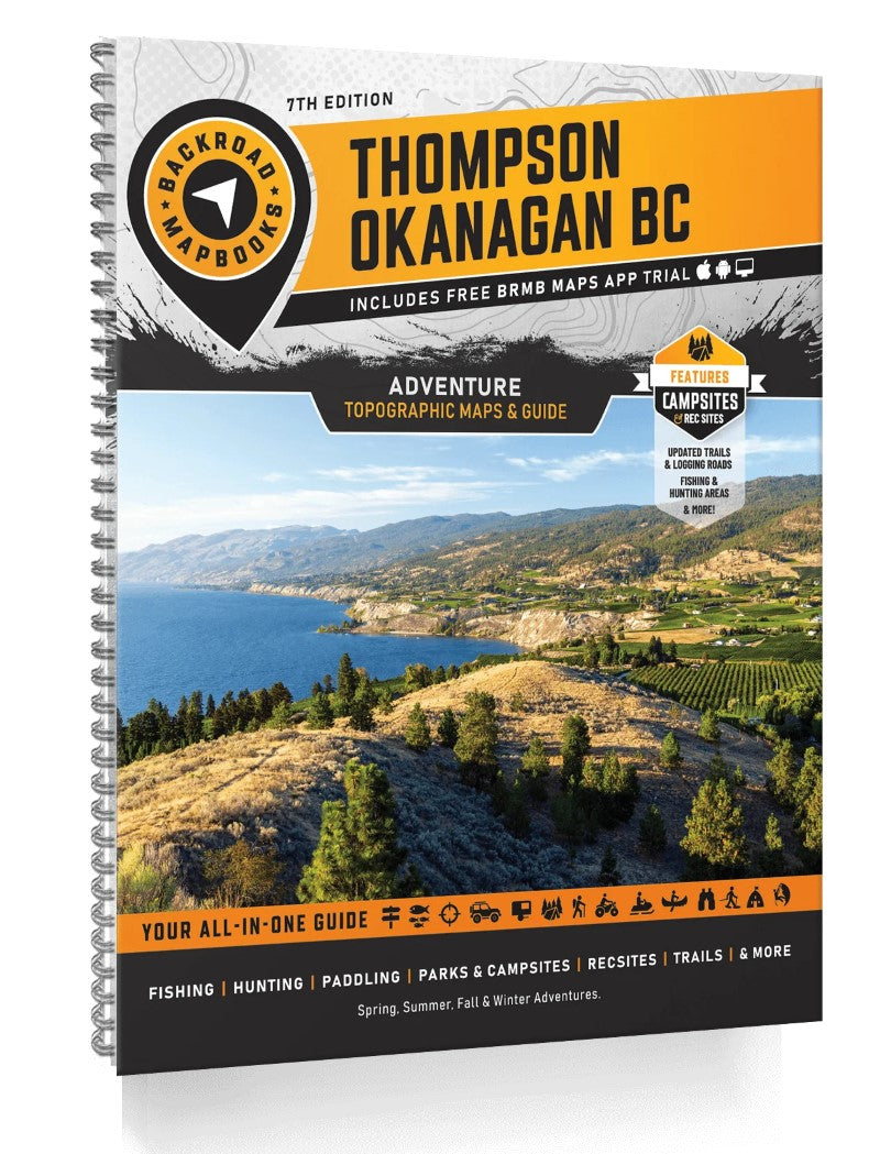 Thompson Okanagan BC Backroad Mapbook