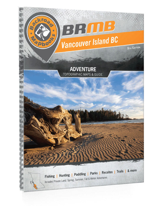 Vancouver Island BC Backroad Mapbook