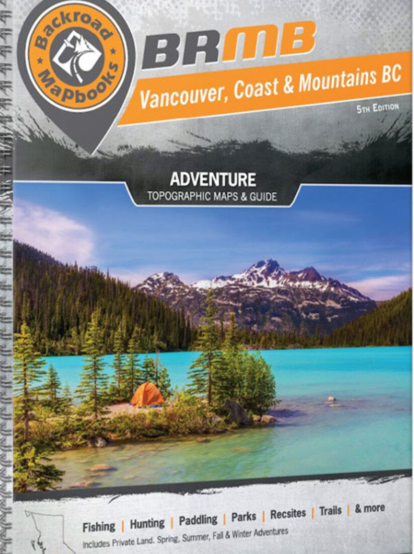 Vancouver, Coast & Mountains BC Mapbook