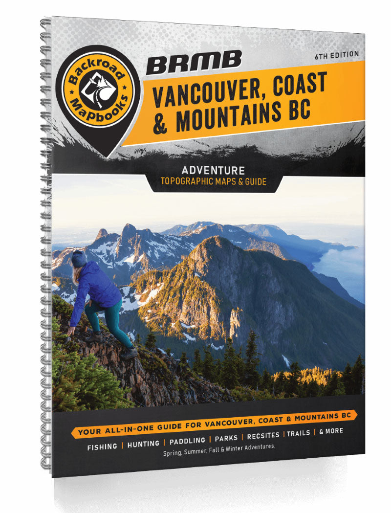 Vancouver, Coast & Mountains BC Backroad Mapbook