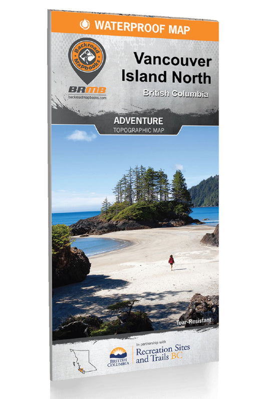 Vancouver Island North BC Recreation Map