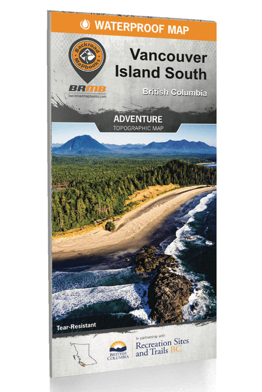 Vancouver Island South BC Recreation Map