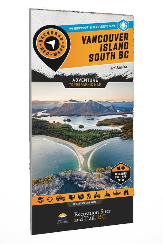 Vancouver Island South BC - Recreation Map