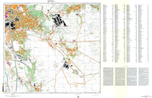 Brno 4 (Czechia) - Soviet Military City Plans