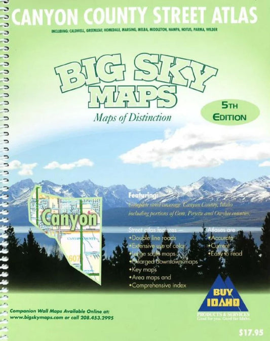 Canyon County street atlas