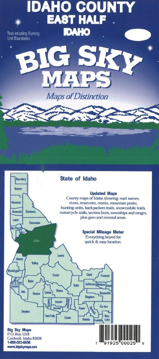 Idaho County : east half : Idaho