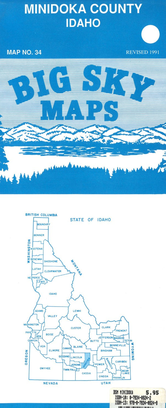 Minidoka County : Idaho : map no. 34