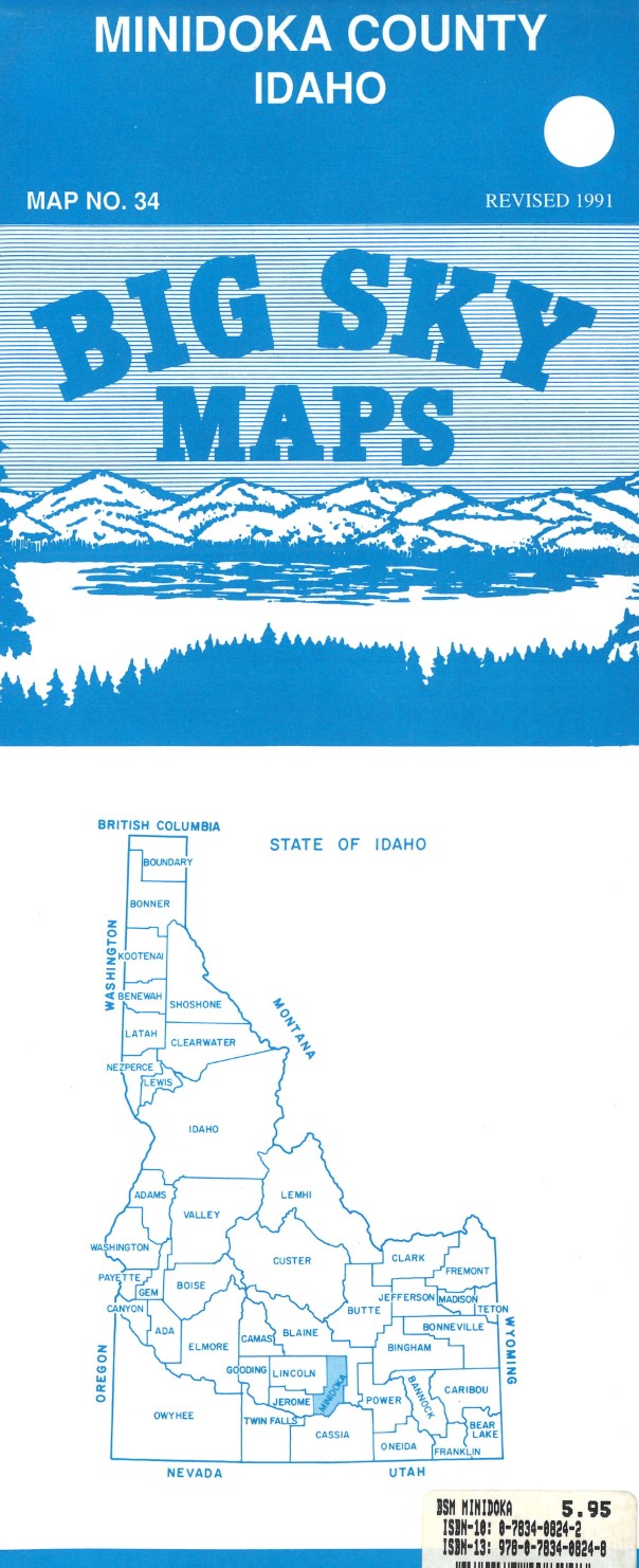 Minidoka County : Idaho : map no. 34
