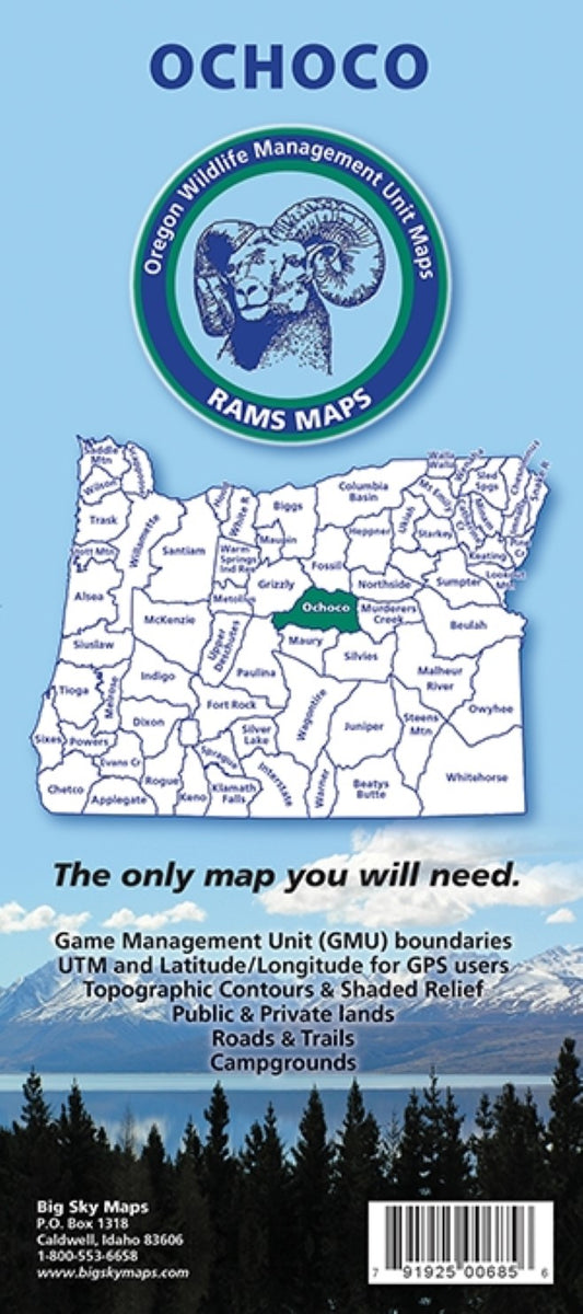 Ochoco GMU Map