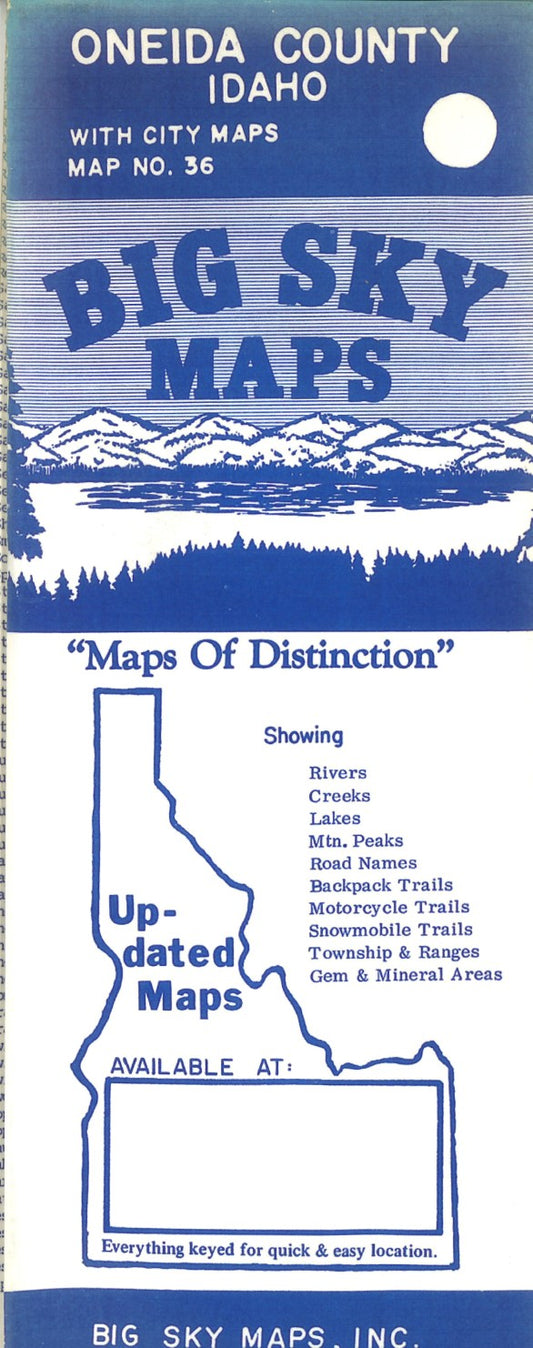 Oneida County : Idaho