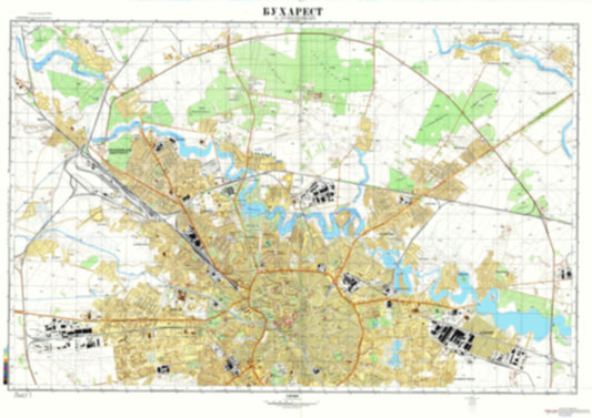 Bucharest 1 (Romania) - Soviet Military City Plans