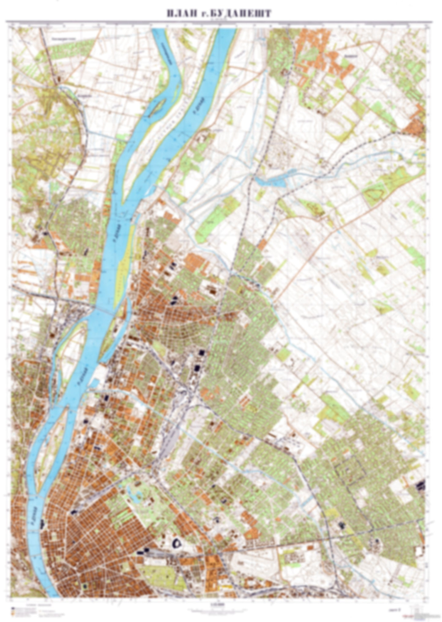 Budapest 2 (Hungary) - Soviet Military City Plans