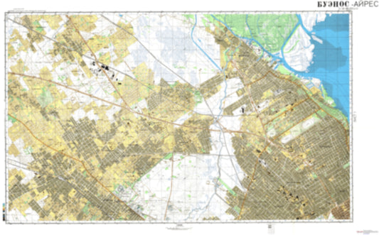 Buenos Aires 1 (Argentina) - Soviet Military City Plans