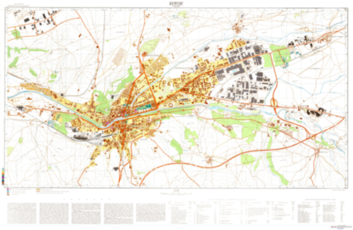 Burgos (Spain) - Soviet Military City Plans