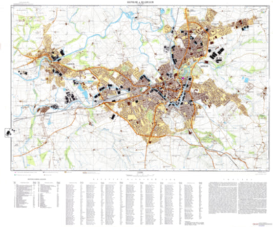 Burnley, Padingham (UK) - Soviet Military City Plans