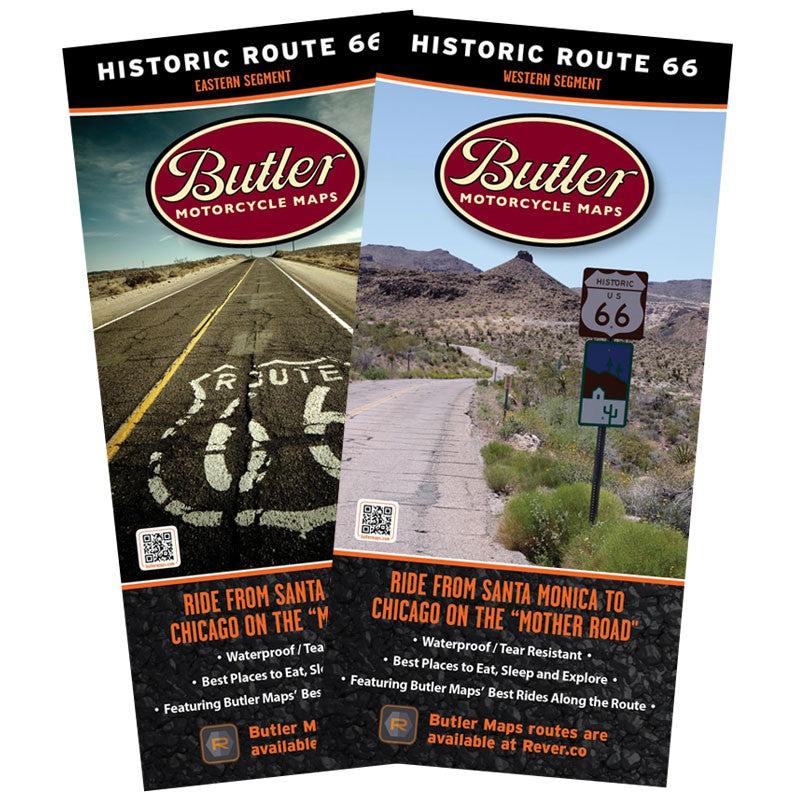 Historic Route 66: Western & Eastern Map Pack