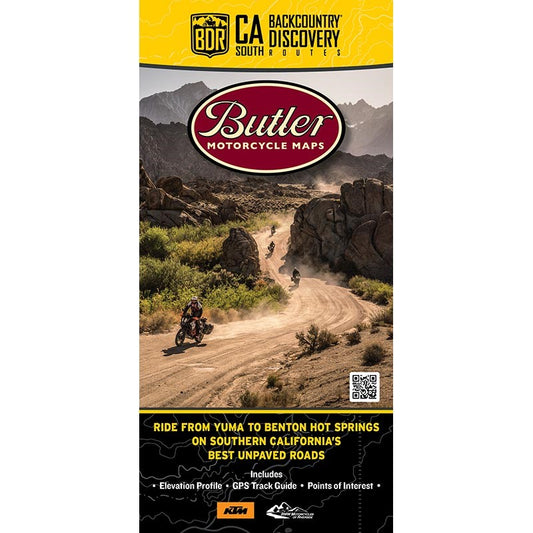 Southern California Backcountry Discovery Route Map