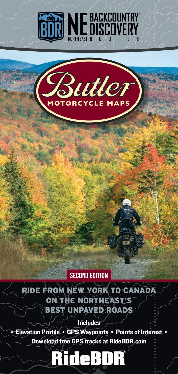 Northeast Backcountry Discovery Route Map