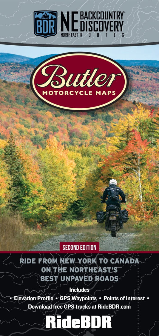Northeast Backcountry Discovery Route Map