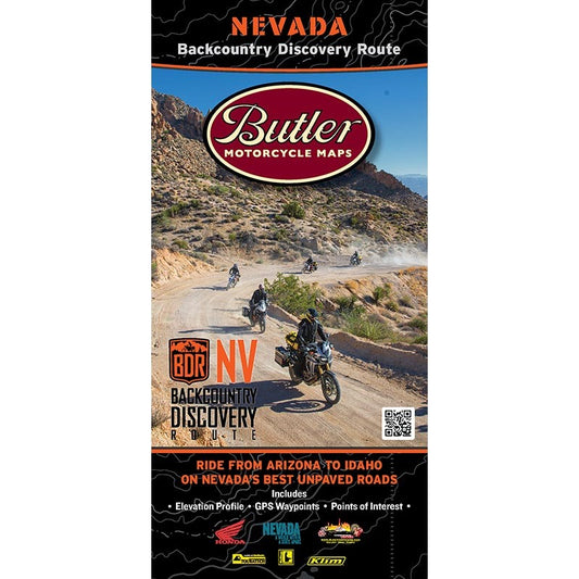 Nevada Backcountry Discovery Route Map