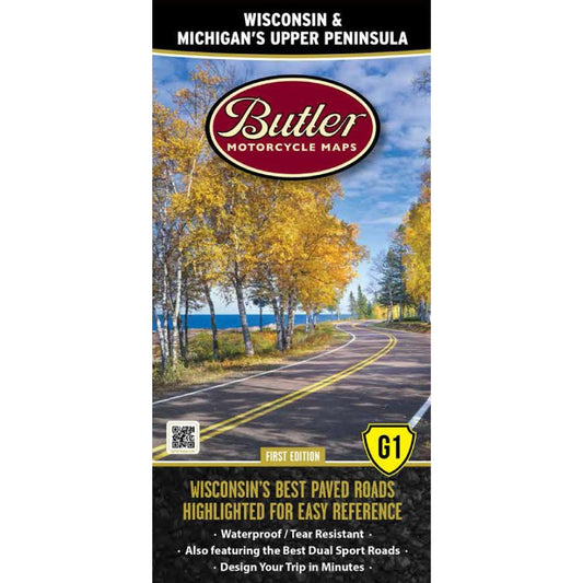 Wisconsin & Michigan’s Upper Peninsula G1-Series Map