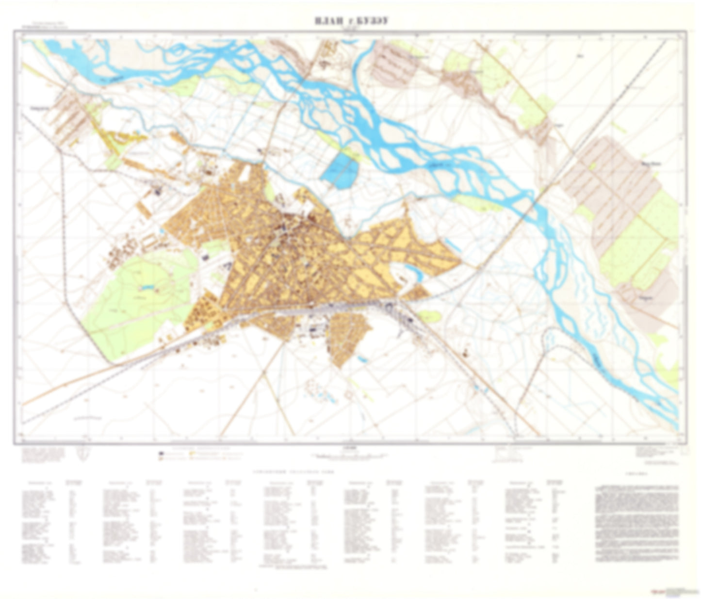 Buzau (Romania) - Soviet Military City Plans