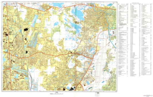 Calcutta 2 (India) - Soviet Military City Plans