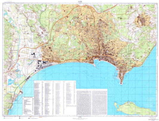 Cannes (France) - Soviet Military City Plans