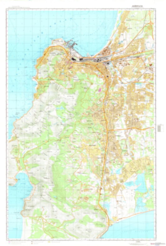 Capetown 1 (South Africa) - Soviet Military City Plans