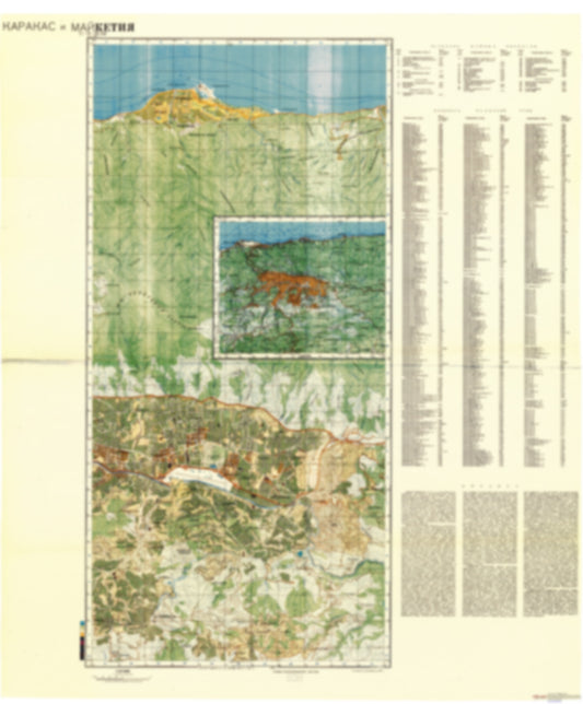 Caracas 2 (Venezuela) - Soviet Military City Plans